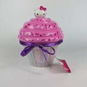 New Hello Kitty Bead Party Cupcake Activity Kit Sealed Retired Deadstock Pink
